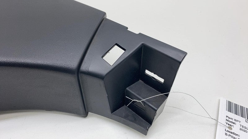 ⭕ 2012-2020 Tesla Model S Right B-Pillar Lower Trim Cover Panel White 