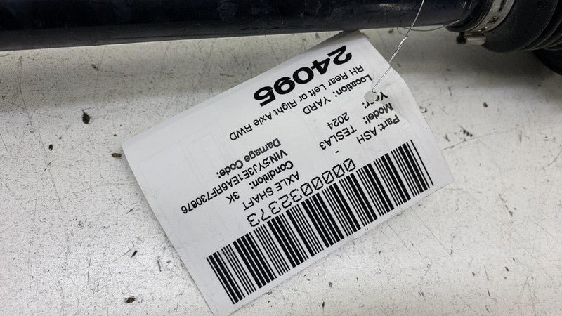 104416800A 2024 2025 Tesla Model 3 M3 Rear Right Axle Shaft Halfshaft (25MM x 565MM) RH RWD