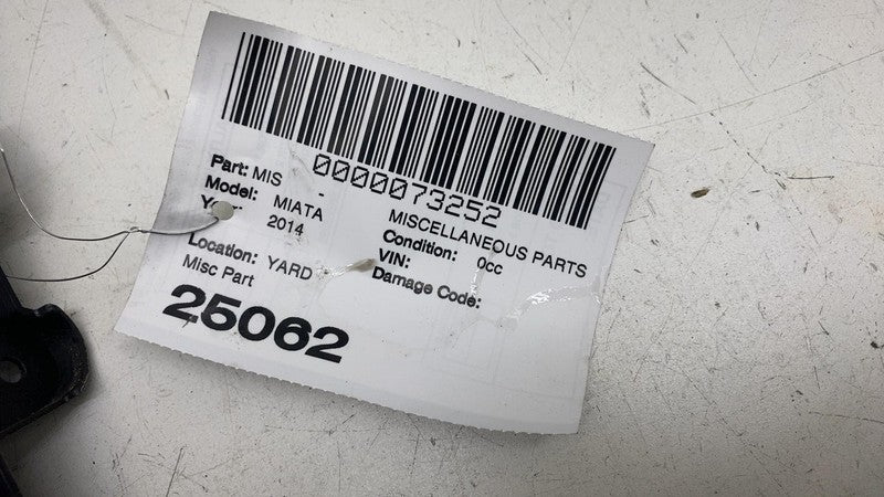 NF79688W1 ⭕ 06-15 Mazda Mx-5 Miata Black Passenger Right Rear Trunk Trim Panel NF7968850