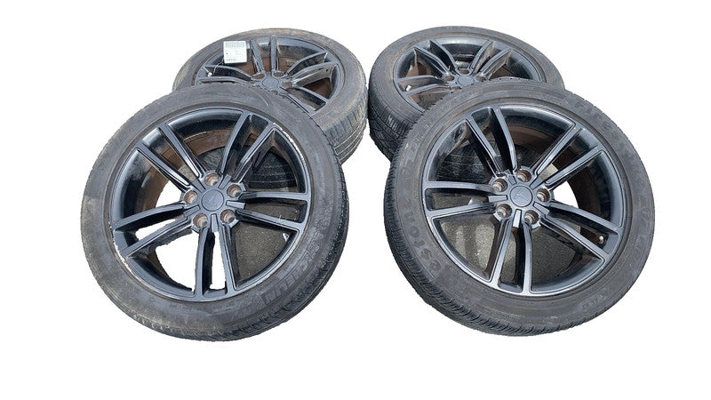 600721400D ⭕ 12-15 Model S MS SET of 4 Wheel Rim 19x8.0+40mm w/ Tire 245/45R19 6007214-00-D