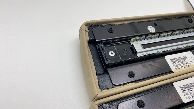 2012-2015 Tesla Model S MS PAIR Left & Right Center Console Armrest Pa