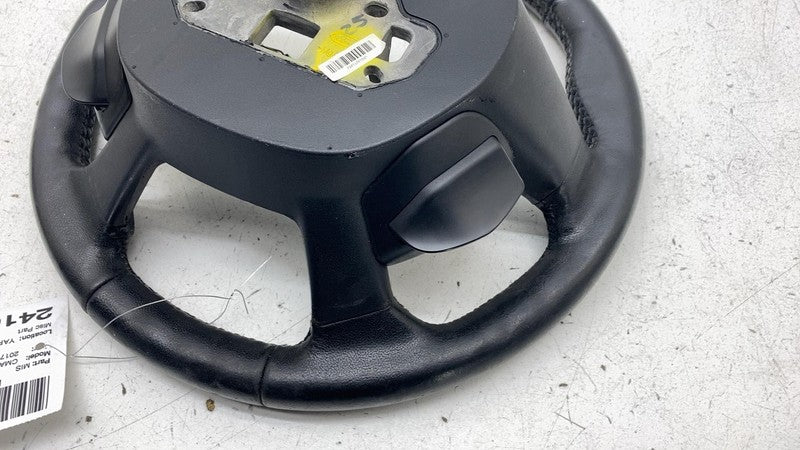 2013-2018 Ford C-Max Front Driver Steering Wheel Leather Black w/ Control Switch