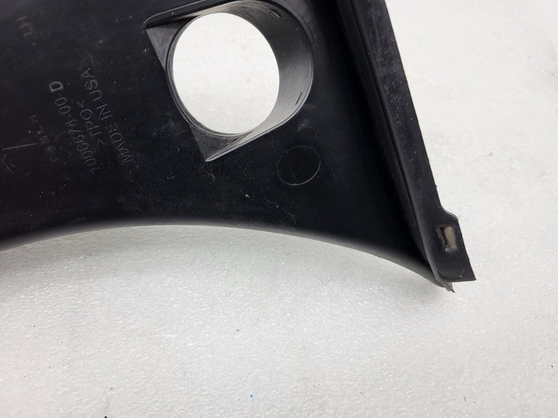 100667400D ⭕ 12-15 Model S Rear Driver Side Boot Trunk Trim Cover Panel Left 1006674-00-D