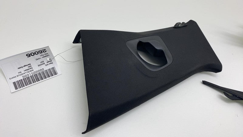 521070-10 2017-2023 BMW 530e Front & Rear Left A + B + C-Pillar Upper Trim Cover Panel LH