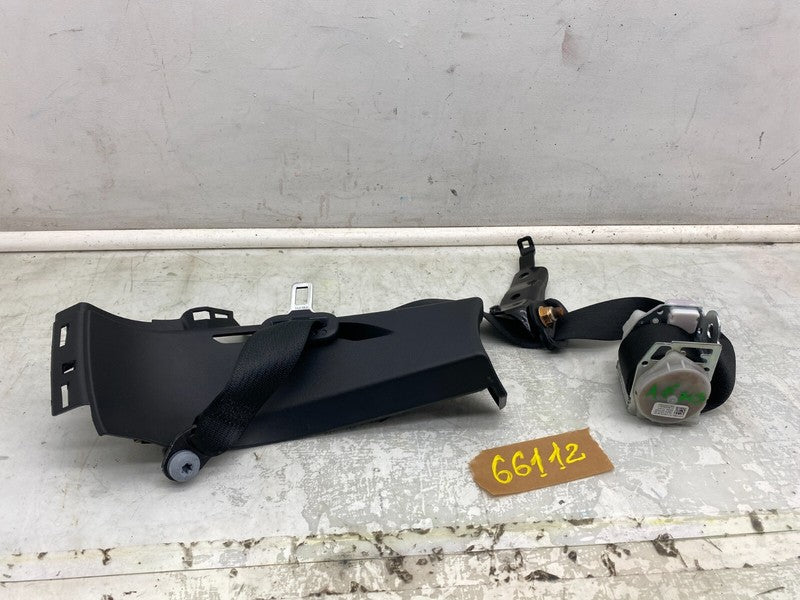 102313600C ⭕ 12-15 Model S Rear Left Seatbelt Retractor w/ Mid C-Pillar Cover 1023136-00-C