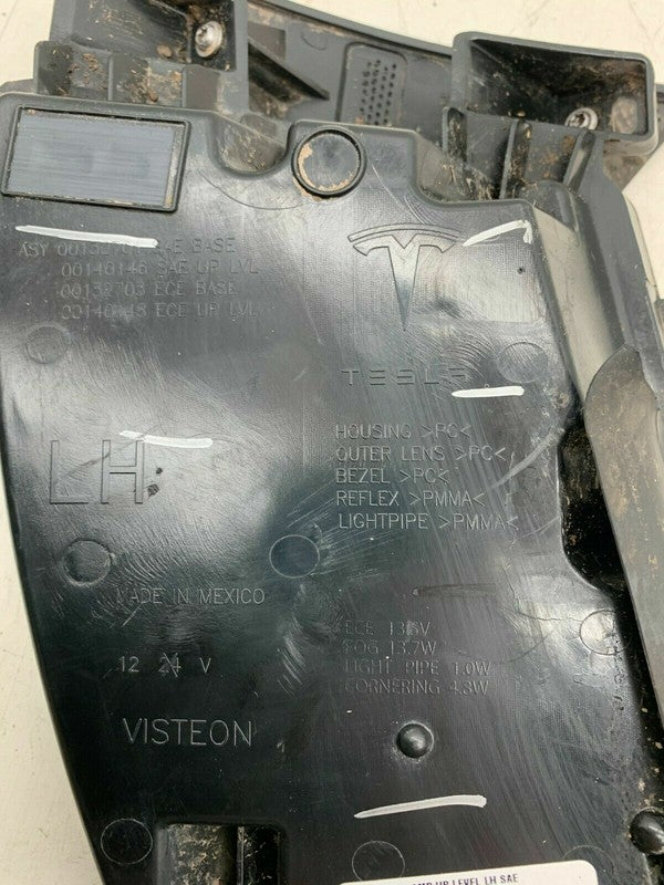 ⭕ 12-20 Model S Front Driver Side LED Fog Light Cornering Lamp Left 60