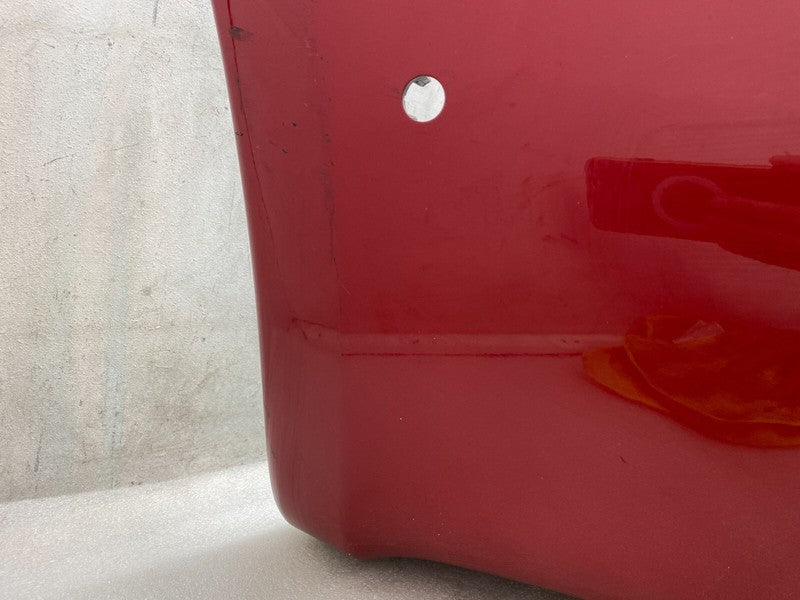 ⭕ 2016-2020 Tesla Model S MS Rear Bumper Cover Red w/ Park Sensor Hole