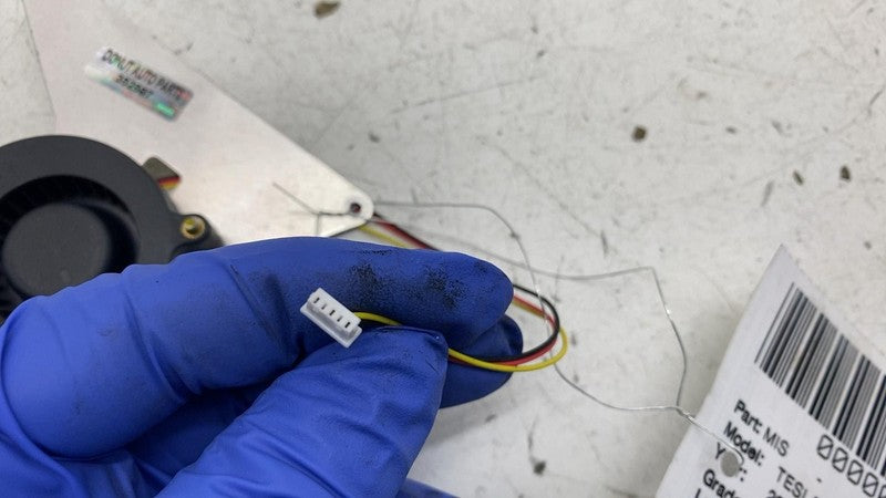 ⭕ 2012-2020 Tesla Model S Media Control Unit Cooling Fan Blower & Brac