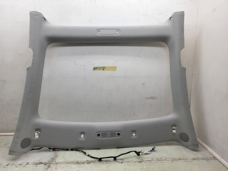 2017-2020 Tesla Model 3 Premium Panoramic Headliner Gray Fixed Glass Roof Type