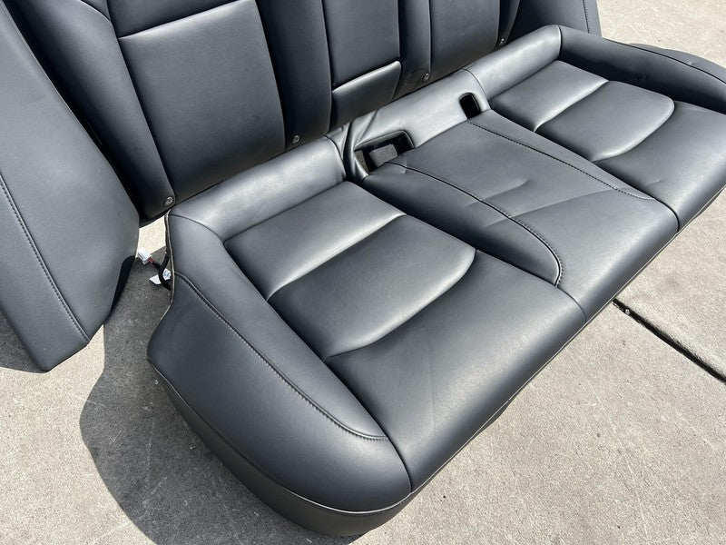 ⭕ 17-23 Model 3 Rear 2nd Row Seat Upper & Lower Cushion + Bolster 1455