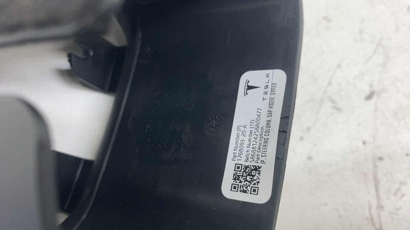 176809320A ⭕ 24-25 Model 3 M3 Instrument Panel Steering Column Upper Gap Hider 1768093-20-A
