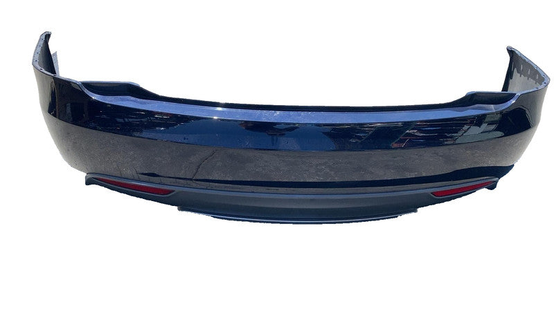 ⭕ 2012 2013 2014 2015 Tesla Model S MS Rear Bumper Cover Assembly Blue - PMMB