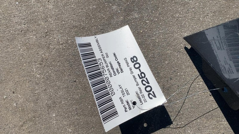 ⭕2020-2022 Model Y Rear Bumper Cover w/ Lower Valance Gray - PMNG 1494