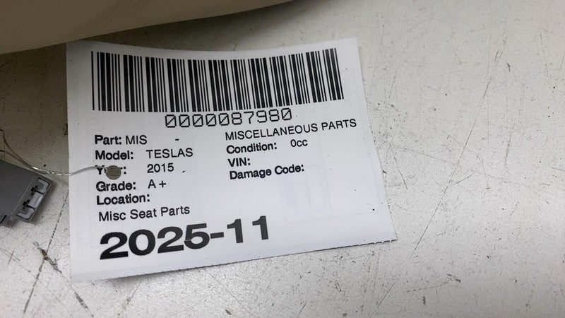 ⭕ 2012-2015 Tesla Model S Front Driver Side Upper Seat Cushion Left LH