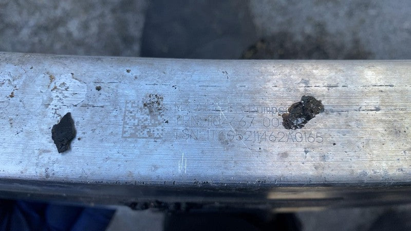 1104667-00 2017-2023 Tesla Model 3 M3 Front Bumper Reinforcement Impact Beam Bar Rebar Assy