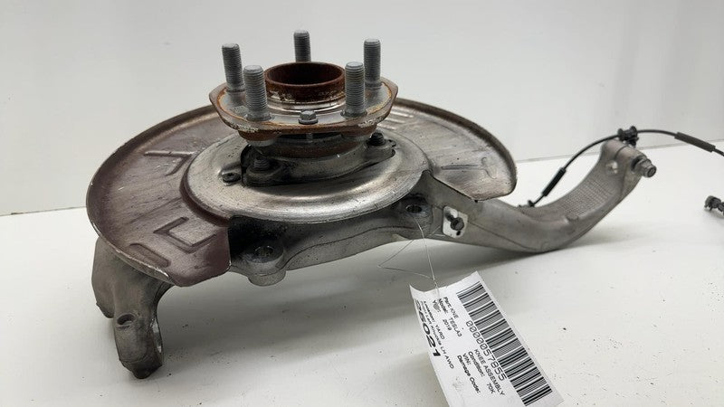 104431100E ⭕ 2017-2023 Tesla Model 3 Front Left Spindle Knuckle w/ Dust Shield 1044311-00-E