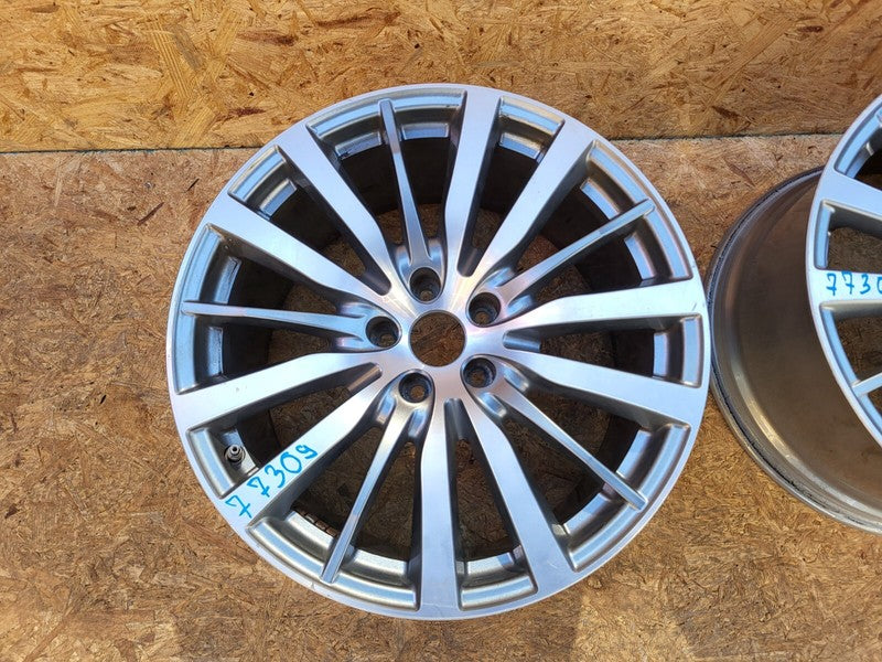 670016856 ⭕ 2014 2015 Maserati Ghibli PAIR Wheel Rim 19" inch 19x10J Assembly 670016856