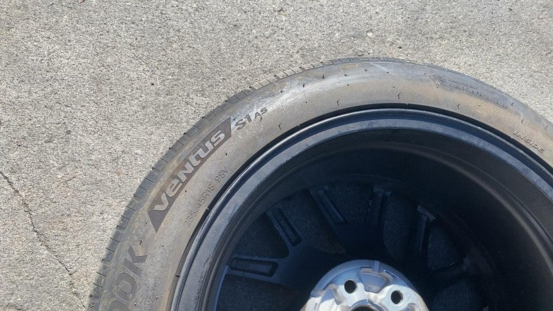 ⭕24 Tesla Model 3 Wheel Rim 18x8.5J +38MM w/ Hankook Tire 235/45R18 13