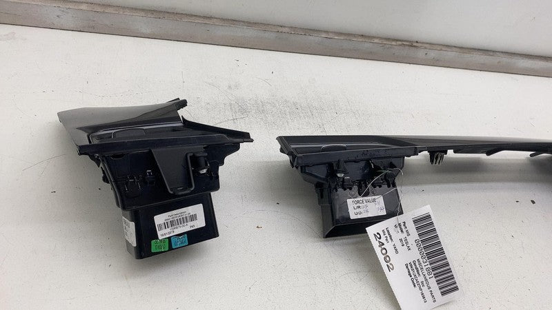 12-20 Model S X SET of Dash AC Air Vent Outlet Dashboard Trim Panel 10