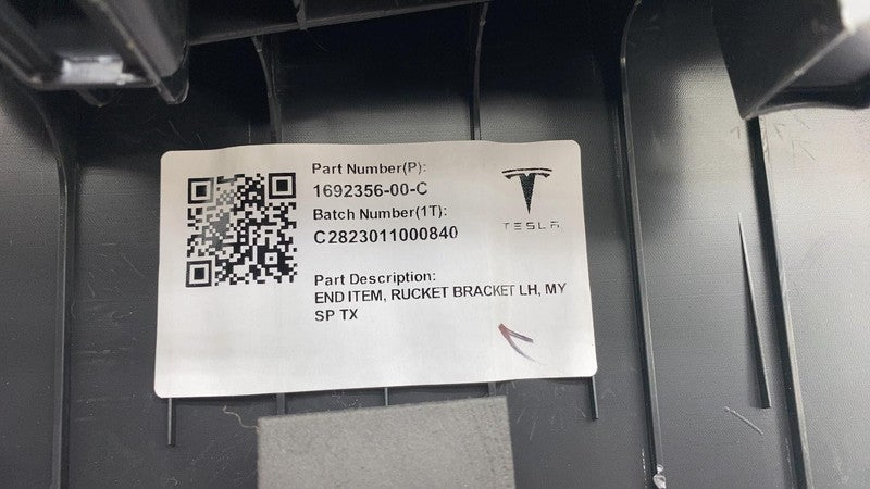 ⭕ 2020-2023 Tesla Model Y Driver Side Trunk Pocket End Bracket Left 16
