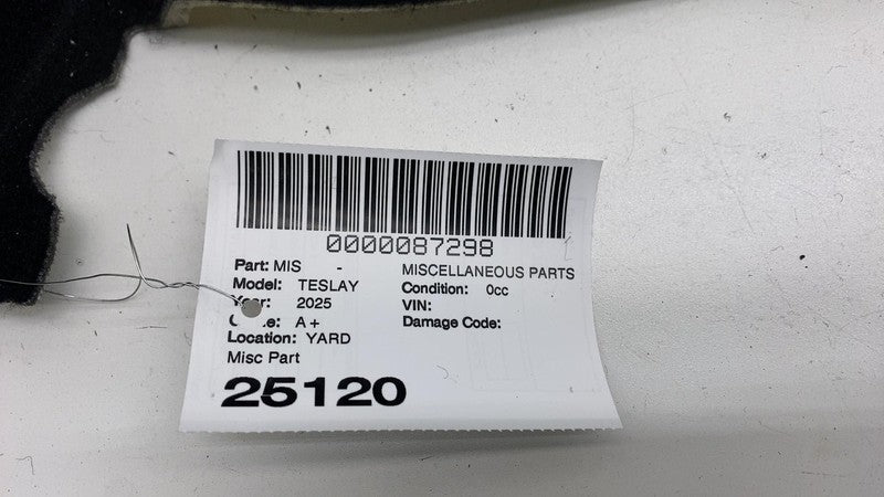 ⭕ 2020-2024 Tesla Model Y MY Front Trunk Load Carpet Floor Cover Frunk