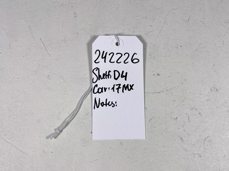 ⭕ 16-20 Model X Rear Passenger Side Falcon Door Top Trim Panel Right 1