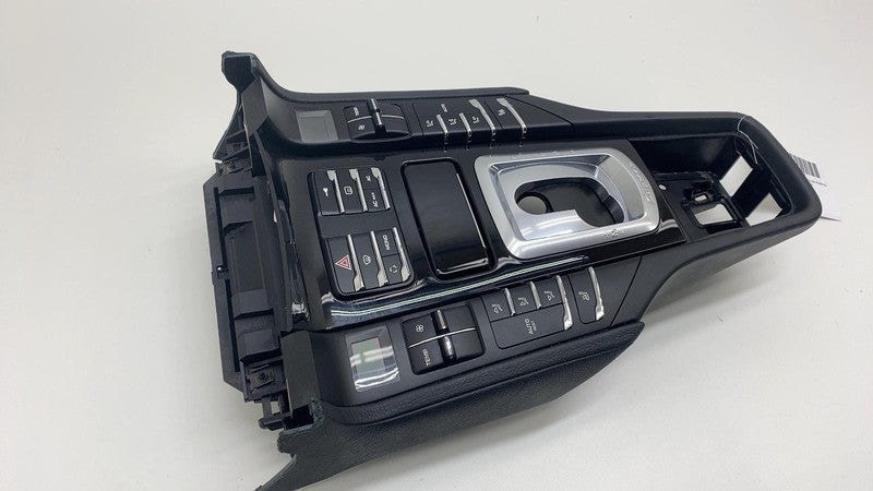 7P5863419 2011-2017 Porsche Cayenne Front Center Console Switch Control Panel Trim Black