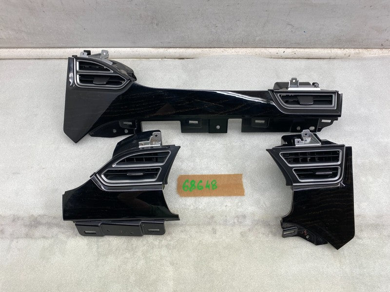 ⭕ 12-15 Tesla Model S Dash A/C Air Vent Outlet Dashboard Trim Panel 60