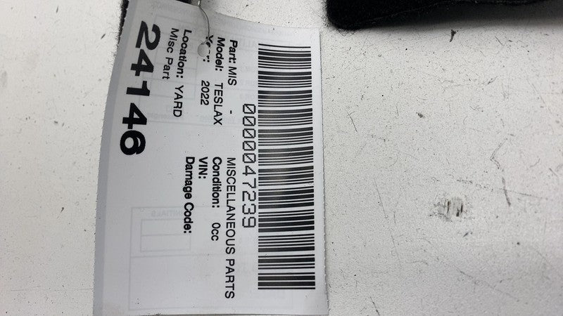 ⭕ 21-23 Model X Rear Interior Trunk Carpet Waterfall Cover 7 Seater 16