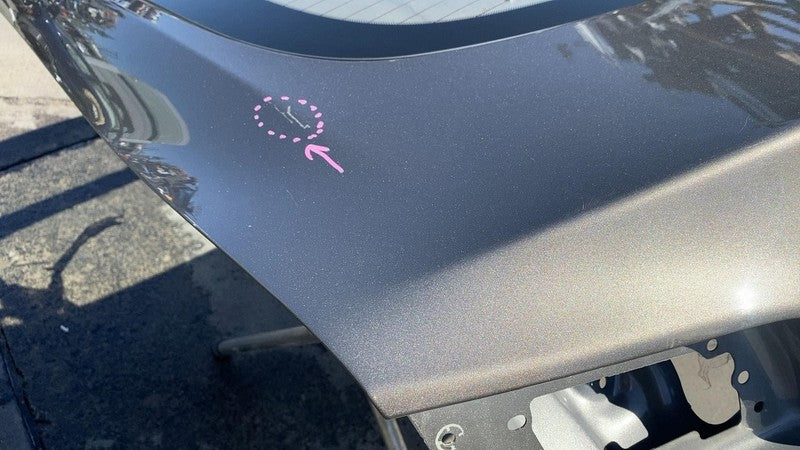 ⭕ 2012-2015 Tesla Model S Rear Trunk Liftgate Hatch Panel w/ Window Gl