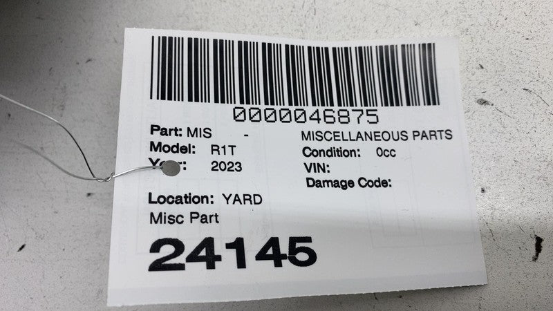 PT00012127F ⭕ 22-24 Rivian R1T Front Left Gear Tunnel Trim Cover Panel Button PT00012127-F