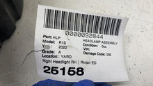 ⭕ 2022 Rivian EDV-700 Passenger Side Headlight Lamp Assembly Right RH PT00034389