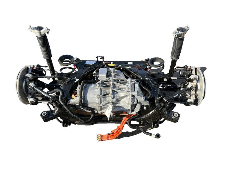 1120970-00-D ⭕ 2017-2020 Tesla Model 3 Rear Drive Unit w/ Subframe & Suspension 1120970-00-D