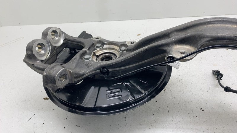 ⭕16-20 Model X Front Left Knee Knuckle w/ ABS Sensor & Rotor Shield 10