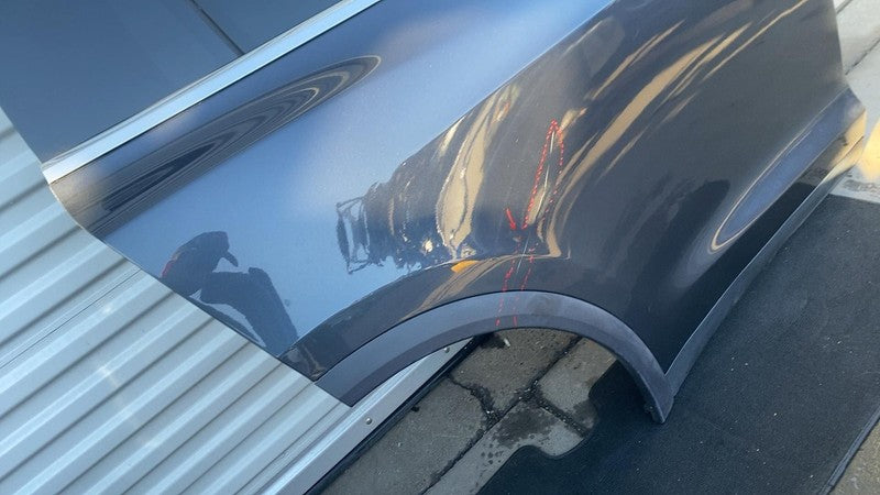 ⭕ 2016-2020 Tesla Model X Rear Passenger Side Door Shell Panel Right G