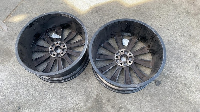 2012-2015 Tesla Model S MS PAIR of 21" Alloy Wheel Rim 21x8.5J + 40MM 
