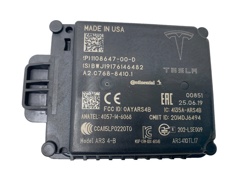 ⭕2016-2020 Tesla Model S Seven Pin Perpendicular Radar Sensor 7-Pin 11