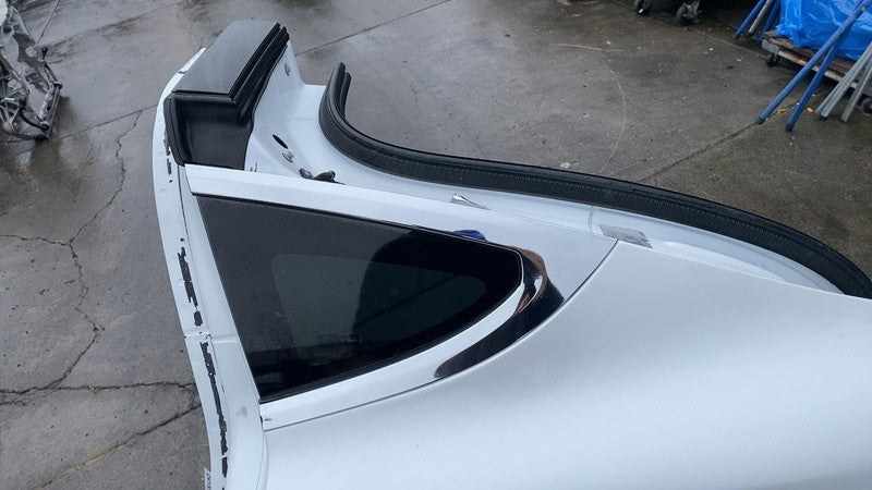 2016-2020 Tesla Model X Rear Driver Side Quarter Panel Cutout Left LH White PPSW