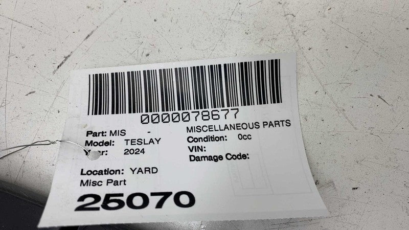 149462300F ⭕ 2020-2024 Tesla Model Y MY Left B-Pillar Lower Trim Cover Panel 1494623-00-B