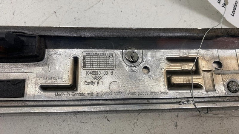 1046920-00-B ⭕ 2016-2020 Tesla Model X MX Rear Trunk Lid Mold Chrome Molding OEM 1046920-00-B