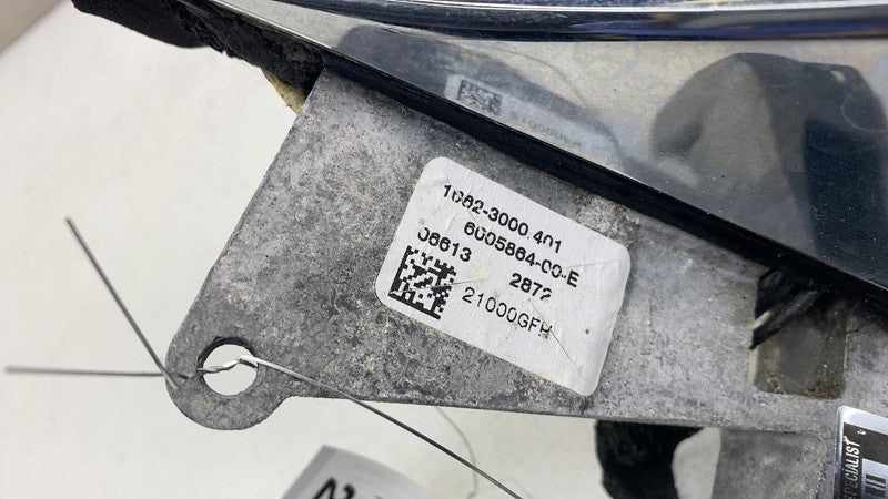 ⭕ 12-15 Model S Front Left Exterior Rear View Door Mirror Gray PMTG 60