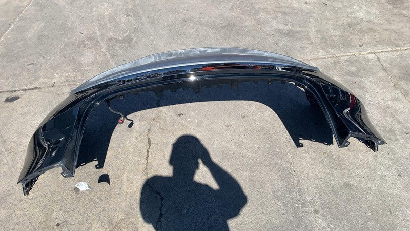 ⭕ 2020-2022 Tesla Model Y Rear Bumper Cover w/ Sensor & Lower Valance Black PBSB