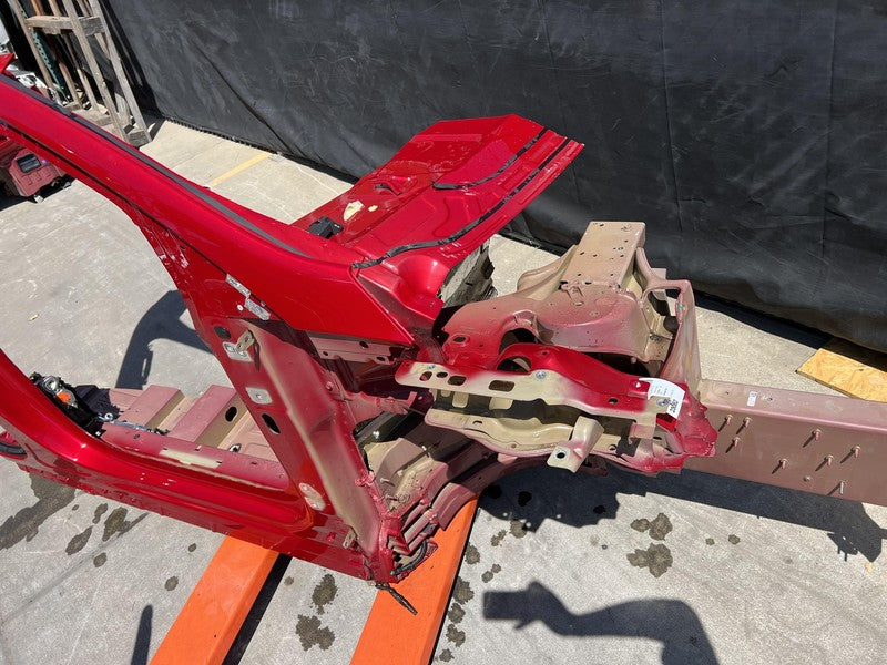 2016-2020 Tesla Model X Right A + B Pillar Door Frame & Quarter Structural Cut