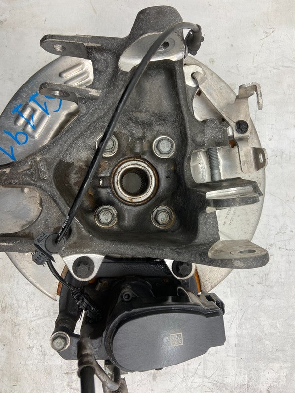 ⭕ 12-20 Tesla Model S MS Rear Right Spindle Knuckle & Wheel Hub Rotor 