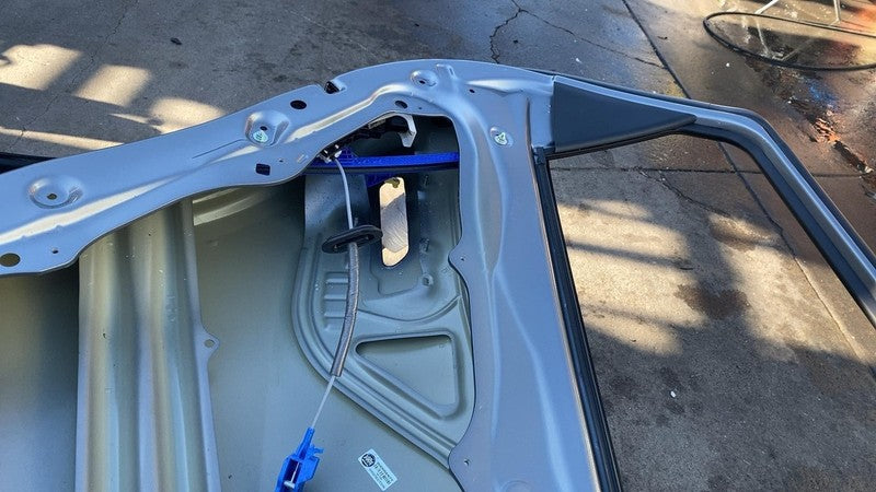 2022-2024 Kia EV6 Rear Driver Side Door Shell Panel Left LH Assembly Gray - KLG