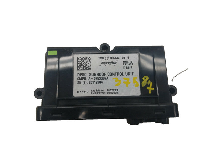 1007512-00-B ⭕ 2012-2020 Tesla Model S MS Sunroof Computer Control Module Unit 1007512-00-B