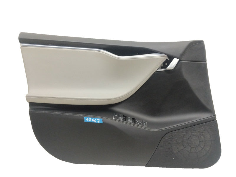 ⭕2012-2015 Tesla Model S MS Front Driver Side Door Panel Trim Card Cover Left LH