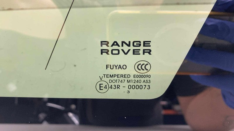 ⭕ 2014-2022 Range Rover Sport Rear Passenger Side Quarter Window Glass
