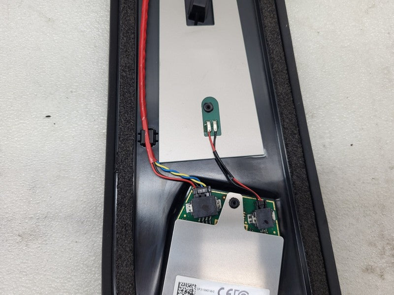 1100437 00 D ⭕ 17-23 Model 3 Driver Side B-Pillar Applique Glass w/ Camera Left 1100437-00-D