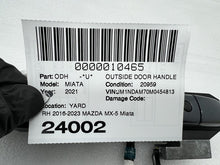 2016-2021 Mazda MX-5 Miata Front Passenger Exterior Door Handle Right Gray - 47C
